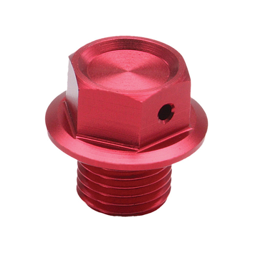 ZETA - ZETA Magnetic Drain Plug - Red - ZE58-1223
