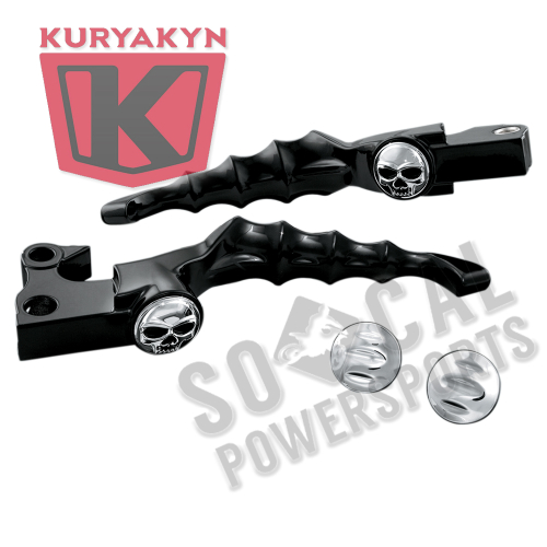 Kuryakyn - Kuryakyn Zombie Levers - Black - 1091