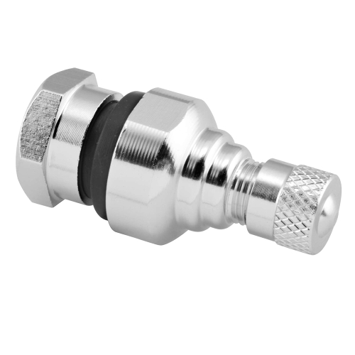 BikeMaster - BikeMaster Aluminum Forged Valve Stem - 11.3mm - Silver - 151976