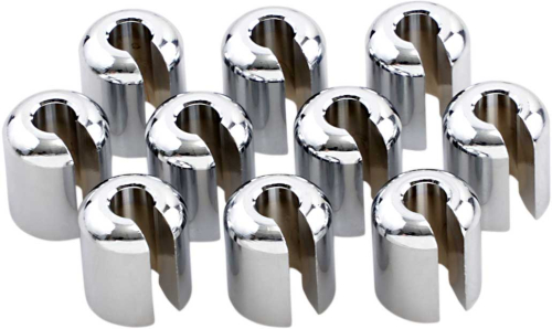 K&L Supply - K&L Supply Non-Lead Compliant Spoke Wheel Weights - 1oz. - Chrome - 32-7094