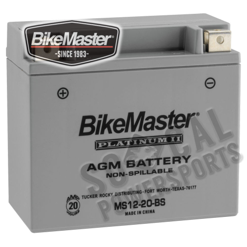 BikeMaster - BikeMaster AGM Platinum II Battery - 780725