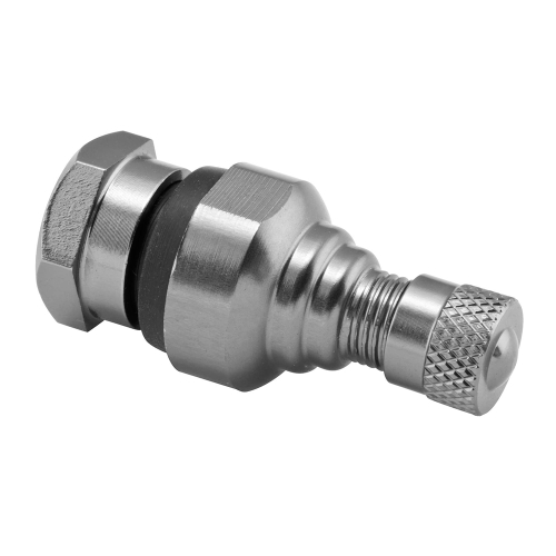 BikeMaster - BikeMaster Aluminum Forged Valve Stem - 11.3mm - Titanium - 151974