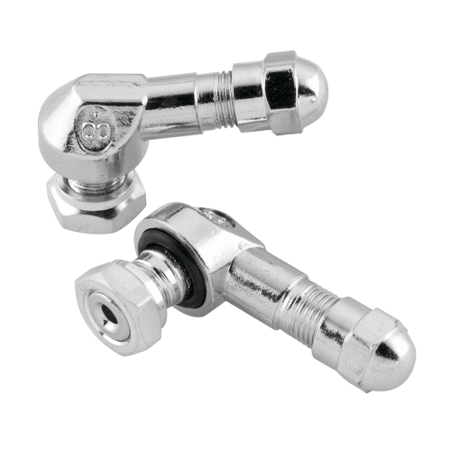BikeMaster - BikeMaster Valve Stem - Silver - 151789