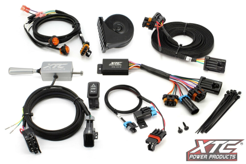 XTC Power Products - XTC Power Products ATS Kit with Billet Column Lever - ATS-L-POL-RBU