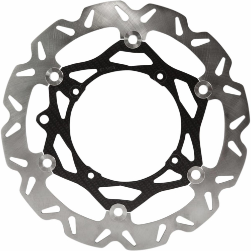 EBC - EBC Oversized Carbon Fiber Look Brake Rotor Kit - OSX1183