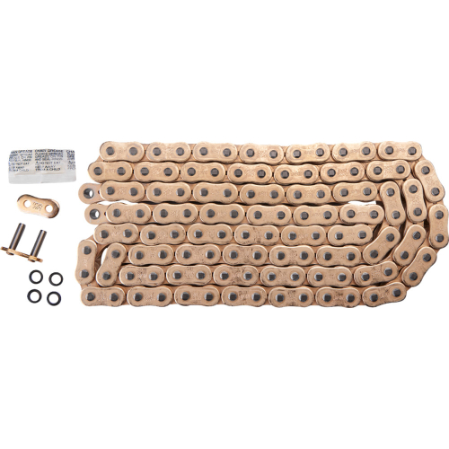 EK Chain - EK Chain 525 ZVX3 Series ZX-Ring Chain - 120 Links - Gold - 525ZVX3-120G