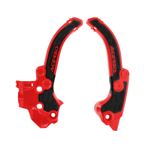 Acerbis - Acerbis X-Grip Frame Guard - Red/Black - 2985911018
