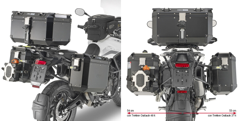 GIVI - GIVI PL One-fit Monokey Kit - PLO6425CAM