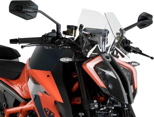PUIG - PUIG Naked New Generation Touring Windscreen - Clear - 20425W