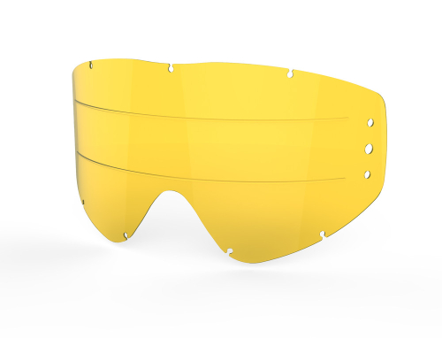 EKS Brand - EKS Brand Zip Off System Lens - Yellow Tinted - 067-40285