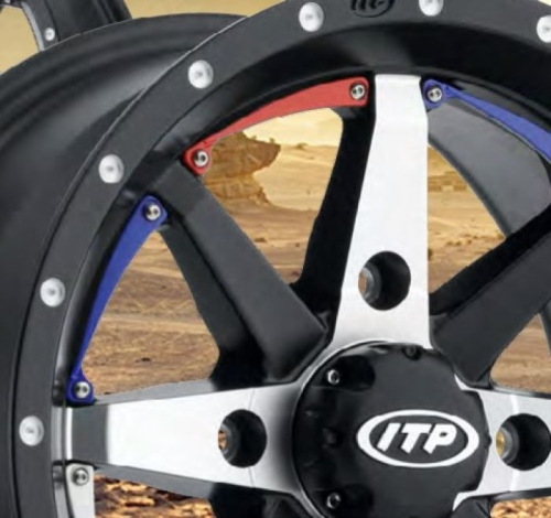 ITP - ITP Cyclone Colored Inserts - 14in. Wheels - CYC-PK14