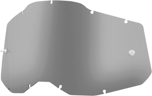 100% - 100% Replacement Lens for Adult Racecraft 2/Accuri 2/Stratus 2 Goggles - Smoke - 51008-102-01