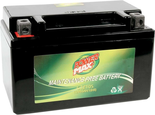 Power Max - Power Max Maintenence-Free Battery - GTZ10S