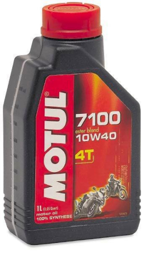 Motul - Motul 7100 4T Synthetic Ester Motor Oil - 10W40 - 1L. - 104091
