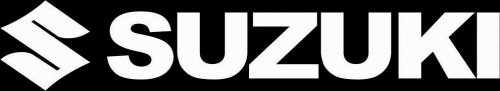 Factory Effex - Factory Effex Die Cut Sticker - 3ft. Logo - Suzuki - White - 08-94414