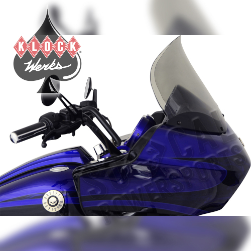 Klock Werks - Klock Werks 14in. Flare Windshield - Tint - KWW-01-0256