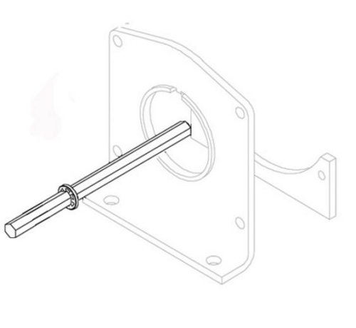 Bronco - Bronco Drive Shaft for Bronco 2500/3000lb. Winches - AC-12002N