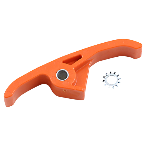 T.M. Designworks - T.M. Designworks Lower Chain Guide Pad - Orange - KTM-FP2-OR