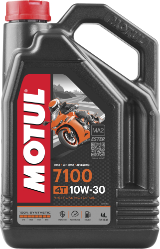 Motul - Motul 7100 4T Synthetic Oil - 10W30 - 4 L. - 104090