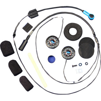 J&M - J&M Elite 801 Series Clamp-Less Helmet Speakers - 40mm - HS-ECLS801-UNV-XHO
