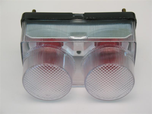 Emgo - Emgo Clear Taillight Lenses - 62-84772