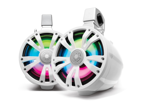 ECOXGEAR - ECOXGEAR 2-Pack Tower Speakers T8 - 8in. - White - GDI-ET7708