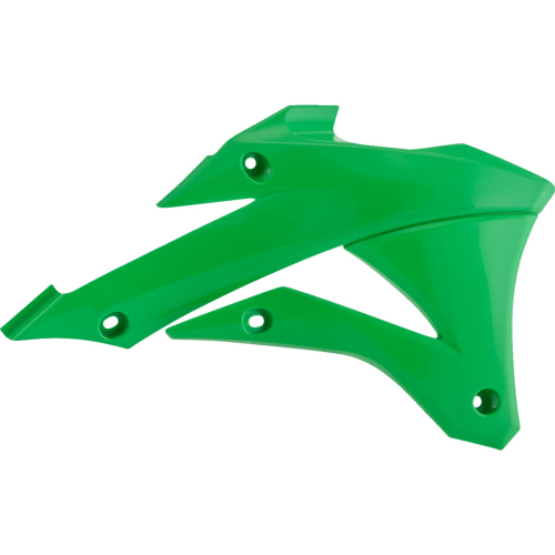 Acerbis - Acerbis Radiator Shroud - Green - 2374070006