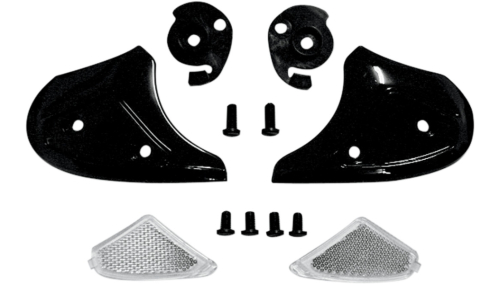 AFX - AFX Side Cover Kit for FX-50 Helmets - Black - 0133-0579