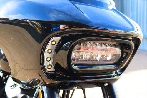 Bagger Nation - Bagger Nation Quad-Pod Front Light Kit - Satin - QPLK-S