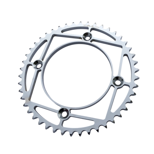 Dirt Tricks - Dirt Tricks Lightweight Steel Rear Sprocket - 47T - Chrome - YZ85-47