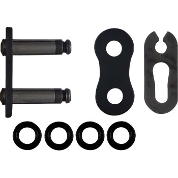 RK - RK Rivet Connecting Link for 530 MAX O Chain - Black - 530MAXO-RL-B