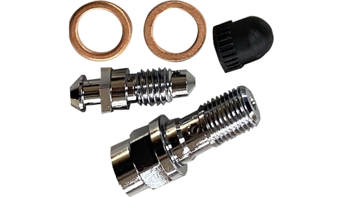 Drag Specialties - Drag Specialties Caliper Banjo Bolt and Bleeder Kit - 1702-0708