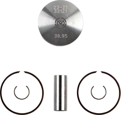 Moose Racing - Moose Racing Cast Aluminum Piston Kit - 38.95mm - MSE24105B