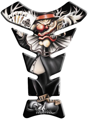 Keiti - Keiti Tank Protector - Black - Poker Clown - KT8110