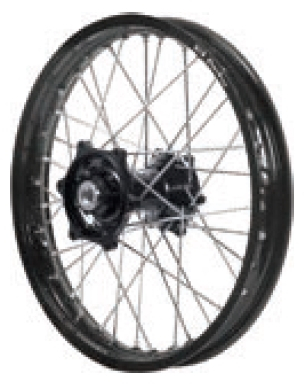 Dubya - Dubya MX Front Wheel with Excel Rim - 1.60x21 - Black Hub/Black Rim - 70-3032BB