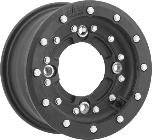 Hiper Wheel - Hiper Wheel Single Beadlock CF1R Wheel - 10x5 - 3+2 Offset - 4/144 - Black - 1050-HCF-C-SBL-BK