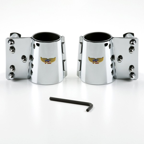 National Cycle - National Cycle Narrow Heavy Duty and Dakota 4.5 mm Thick Windshield Mount Kit- JC - KIT-JC