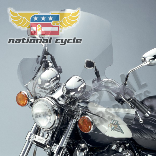 National Cycle - National Cycle Plexistar 2 Windshield - Clear - N8352-01