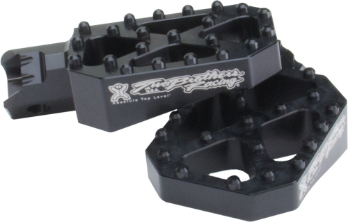 Two Brothers Racing - Two Brothers Racing Billet Aluminum Footpegs - Black - 010-8-33