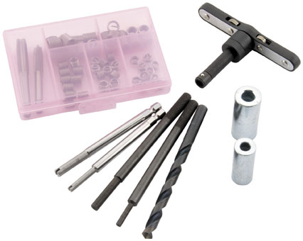 BikeMaster - BikeMaster Threaded Insert Kit - 6.1.12mm - 151784
