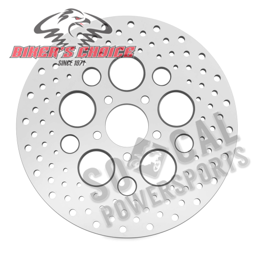Bikers Choice - Bikers Choice Mirror Finish Vented Brake Rotor - 619970