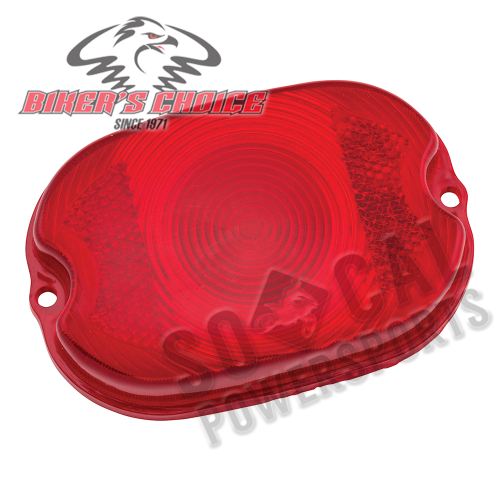 Bikers Choice - Bikers Choice Replacement Stop Lens for Early Tail Lamp - 492759