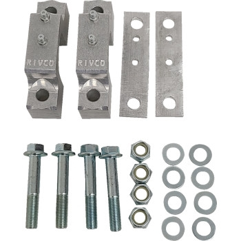 Rivco Products - Rivco Products Rear Sway Bar Bushing Clamps - RZR052