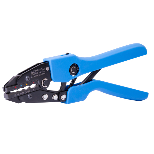 Ancor - Ancor Single Crimp Ratchet Tool f/22-8 AWG Heatshrink, Vinyl & Nylon Insulated Terminals & Connectors