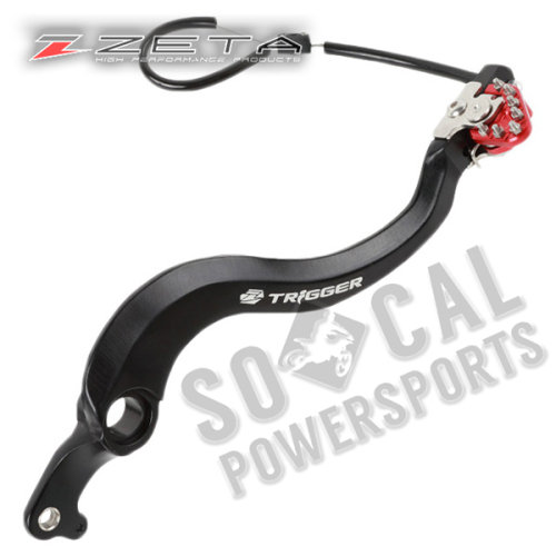 ZETA - ZETA Trigger Brake Pedal - Red - ZE90-7012
