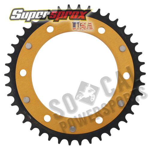 Supersprox - Supersprox Stealth Rear Sprocket - 42T - RST-1306-42-GLD