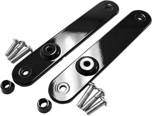 Drag Specialties - Drag Specialties Turn Signal Mount - Gloss Black - 2020-0895
