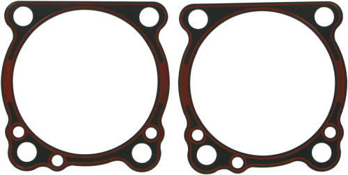 James Gasket - James Gasket Cylinder Base Gasket - .010in. - Rubber Coated Metal with Bead - JGI-16774-96-XT2