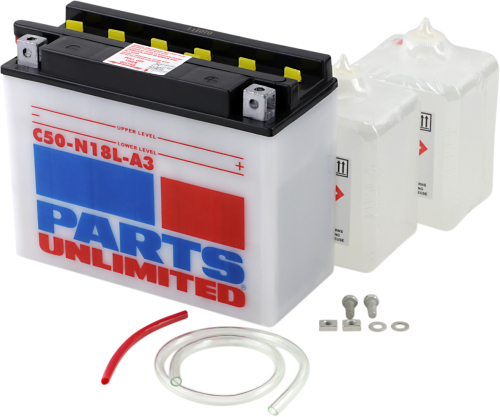 Parts Unlimited - Parts Unlimited 12V Heavy Duty Battery Kit - C50-N18L-A3-FP