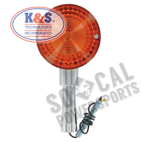 K&S Technologies - K&S Technologies DOT Approved Turn Signal - Amber - 25-4116